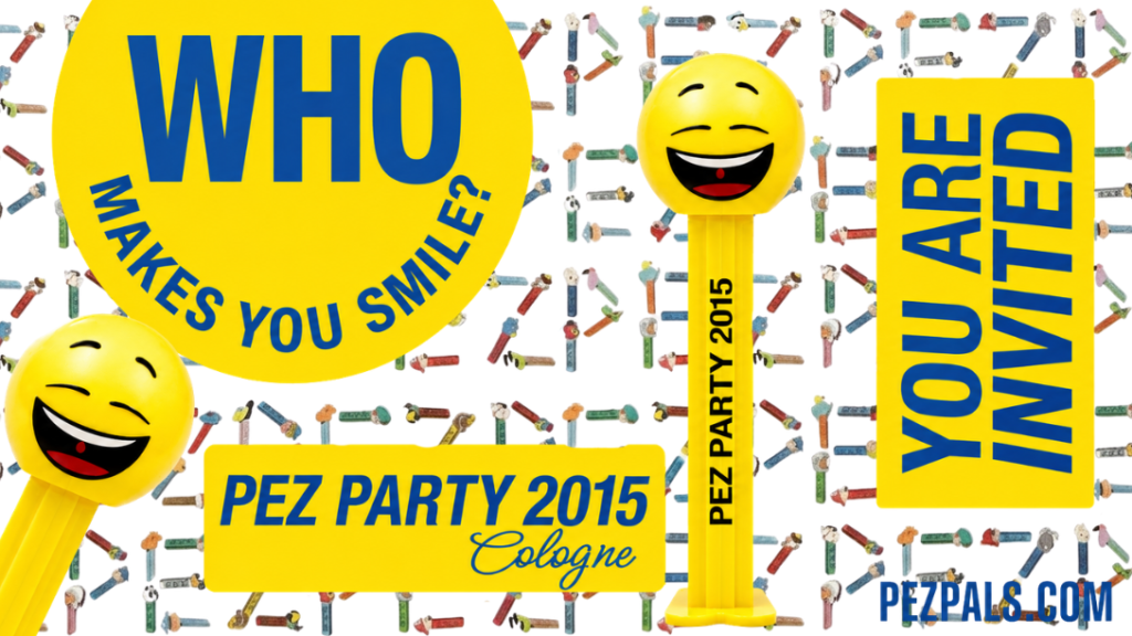 PEZ Revives the ISM Party Dispenser Tradition! party pez 2015 fixed