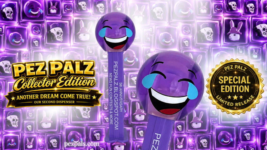2019 pezpalz loling purple pez dispenser