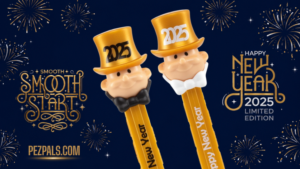 Golden PEZ Groom Launch Off to a Smooth Start! 2025 new year pez golden groom 2