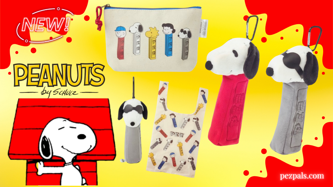 New Snoopy PEZ Merchandise Arrives from Japan!