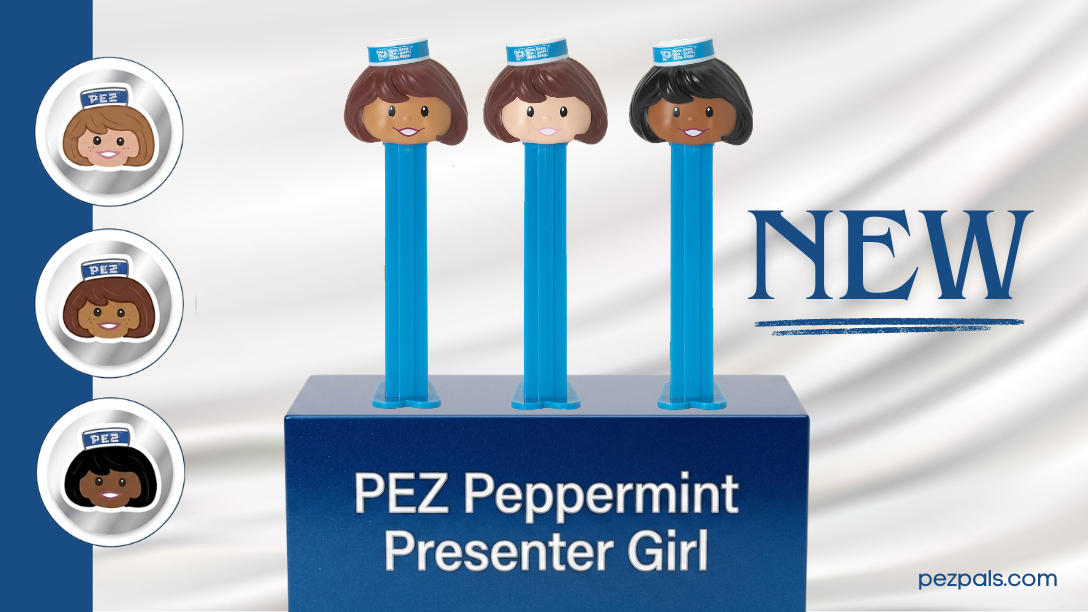 2025 peppermint pez presenter girl