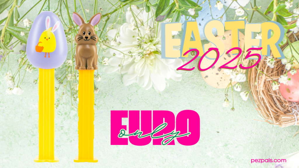 Easter 2025 Brings Seven New PEZ Dispensers! 2025 easter europe pez