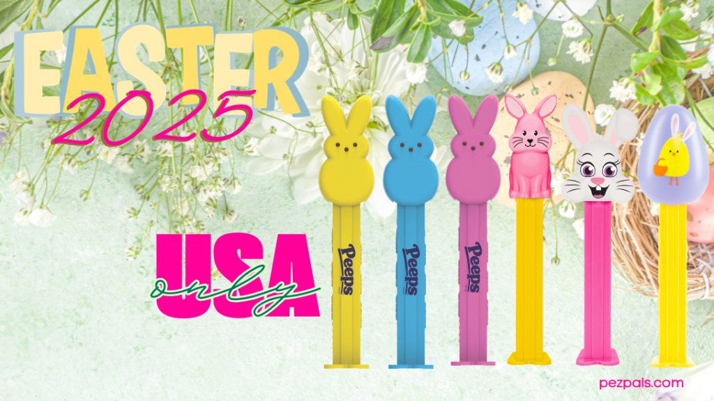Easter 2025 Brings Seven New PEZ Dispensers! 2025 easter usa pez