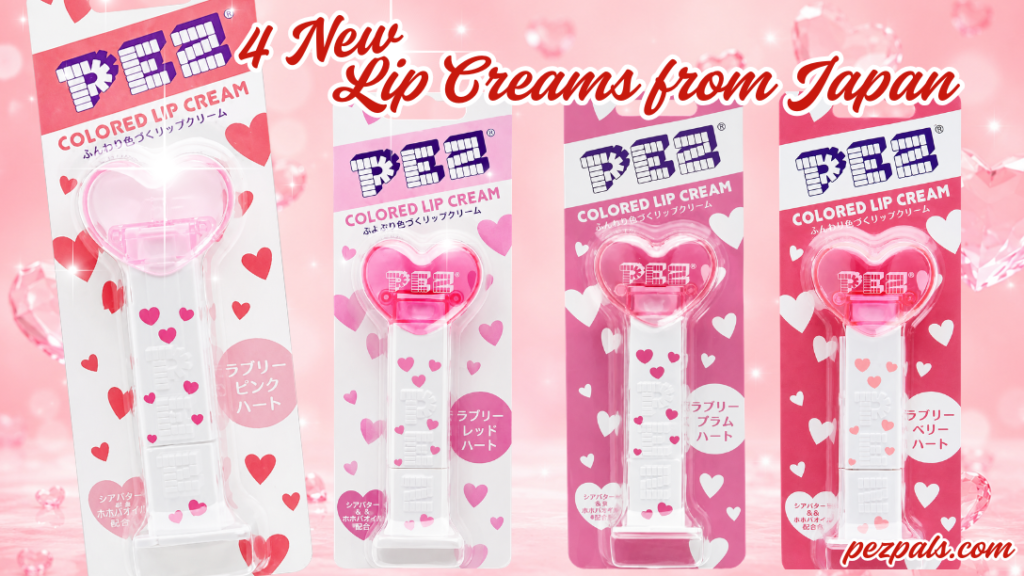 New Japan PEZ Lip Cream Balms Arrive This January! japan lip cream 1