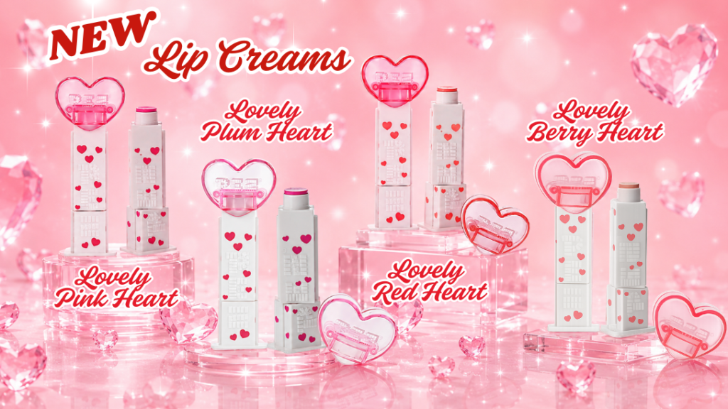 New Japan PEZ Lip Cream Balms Arrive This January! japan lip cream 3