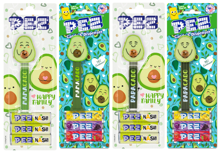 2025 mamacado & papacado pez blister