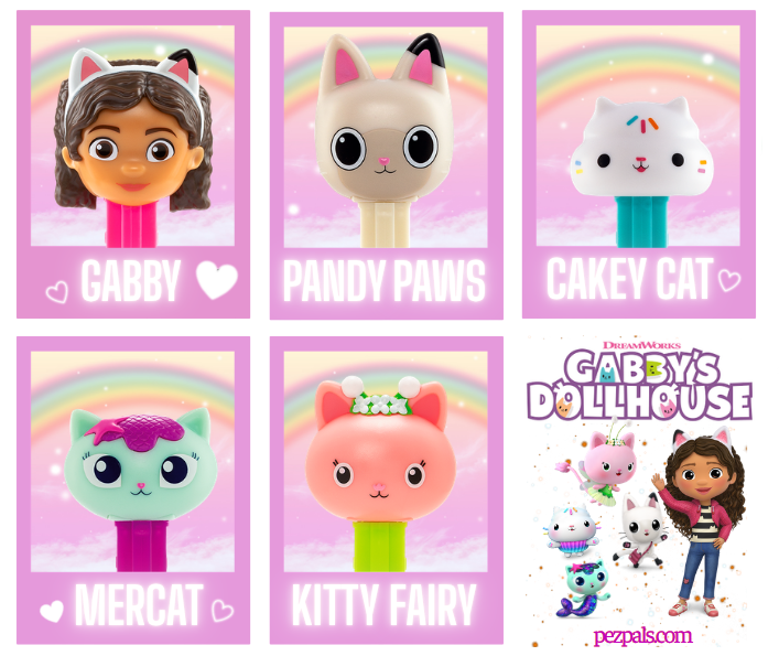 New Kitty Fairy PEZ Arrives In Europe gabbys dollhouse 090