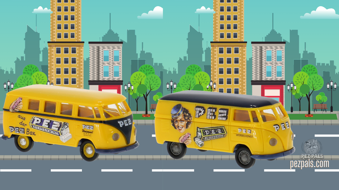 New PEZ VW Kombi & Panel Van Models Arrive This October the new pez vw models from brekina!