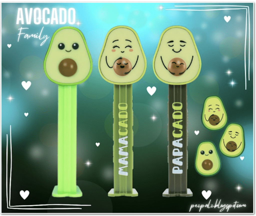 avocado pictorial pez palz blog