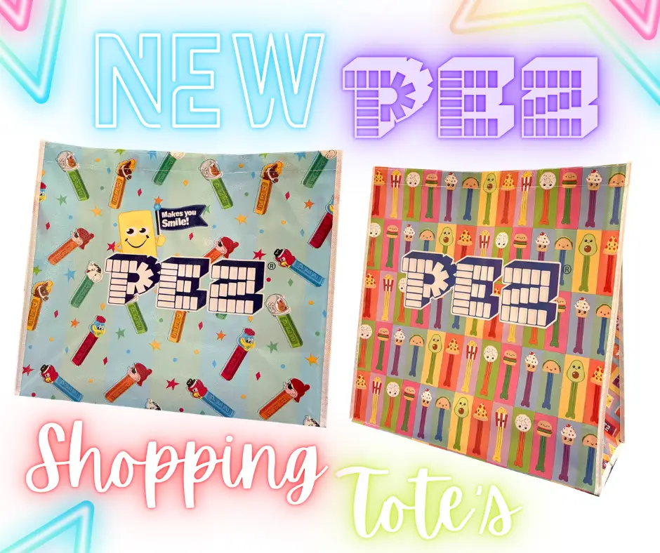 pez 2026 shopping bags
