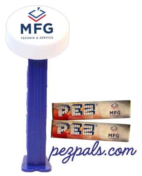 Rare MFG Promotional PEZ Puck Dispenser from Germany expo 41