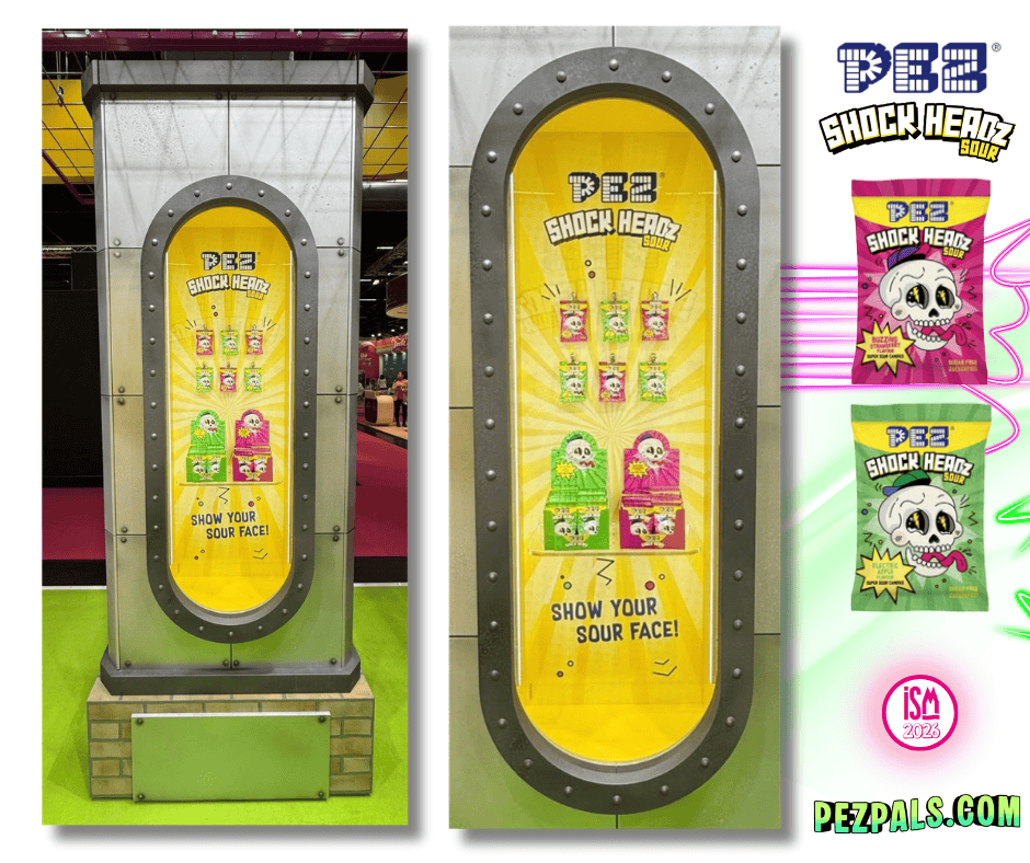 Exclusive: Every PEZ Reveal from the 2026 ISM Trade Fair ISM PEZ EXPO SHOCK HEADS 2026