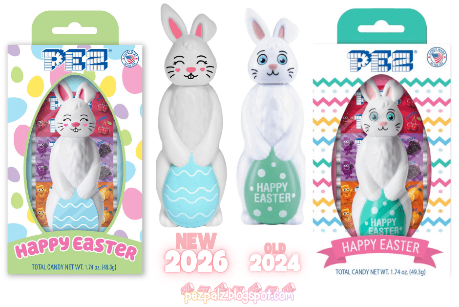 New 2026 Full Body Easter PEZ Bunny: Updated Design! New Fullbody PEZ Easter Bunny 2026