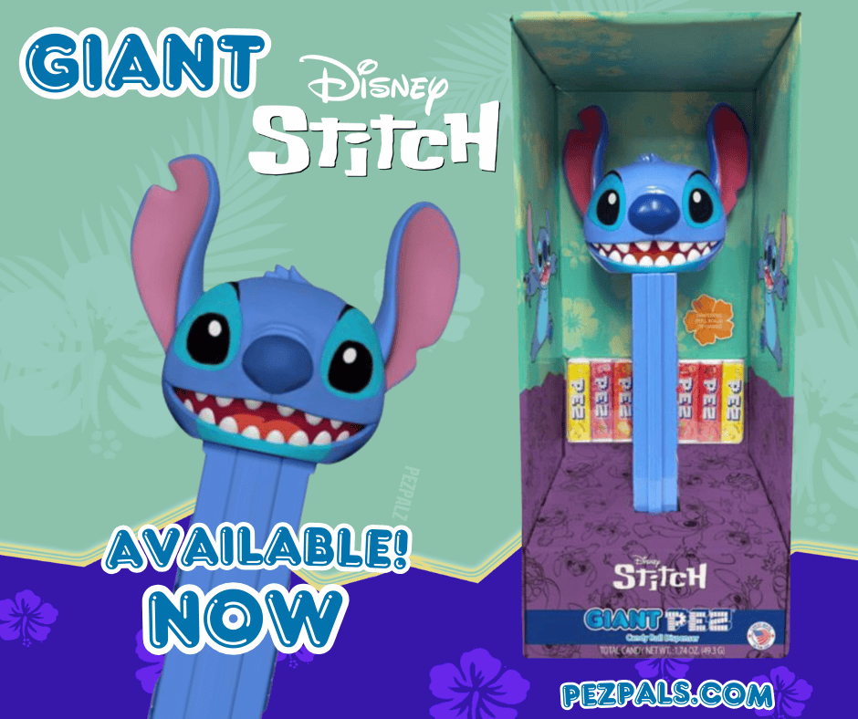 Giant Sized! The XXL Stitch PEZ Arrives in Europe