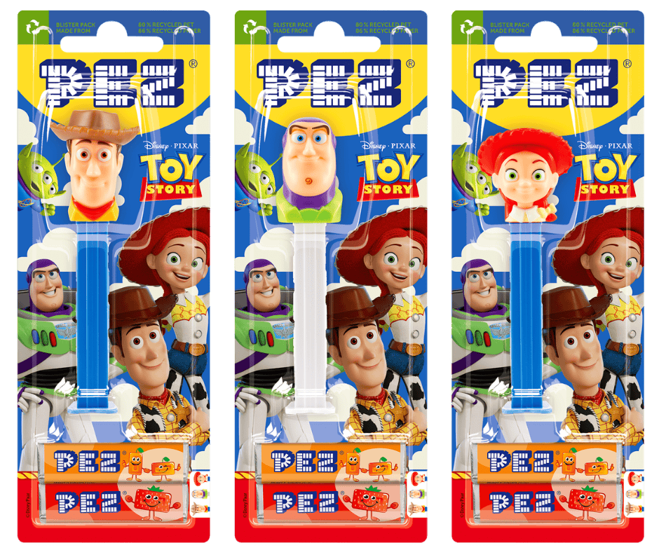 Spring 2026 Preview: The New Toy Story PEZ Lineup Revealed 2026 Toy Story PEZ Blister