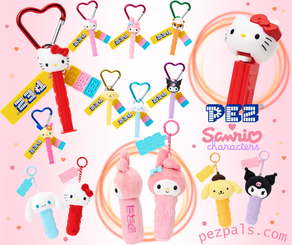 Hello Kitty, My Melody & More: Sanrio’s Special PEZ Collection! PEZ X SANRIO Japan PEZ Collection