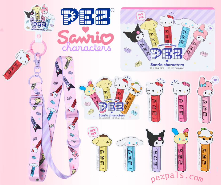 Hello Kitty, My Melody & More: Sanrio’s Special PEZ Collection! PEZ X SANRIO PEZ COLLECTION FROM JAPAN