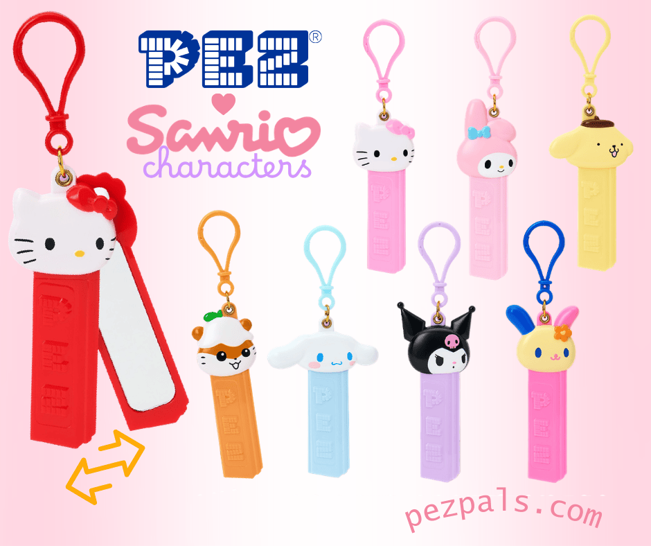 Hello Kitty, My Melody & More: Sanrio’s Special PEZ Collection! PEZ X SANRIO Japan PEZ Colelction