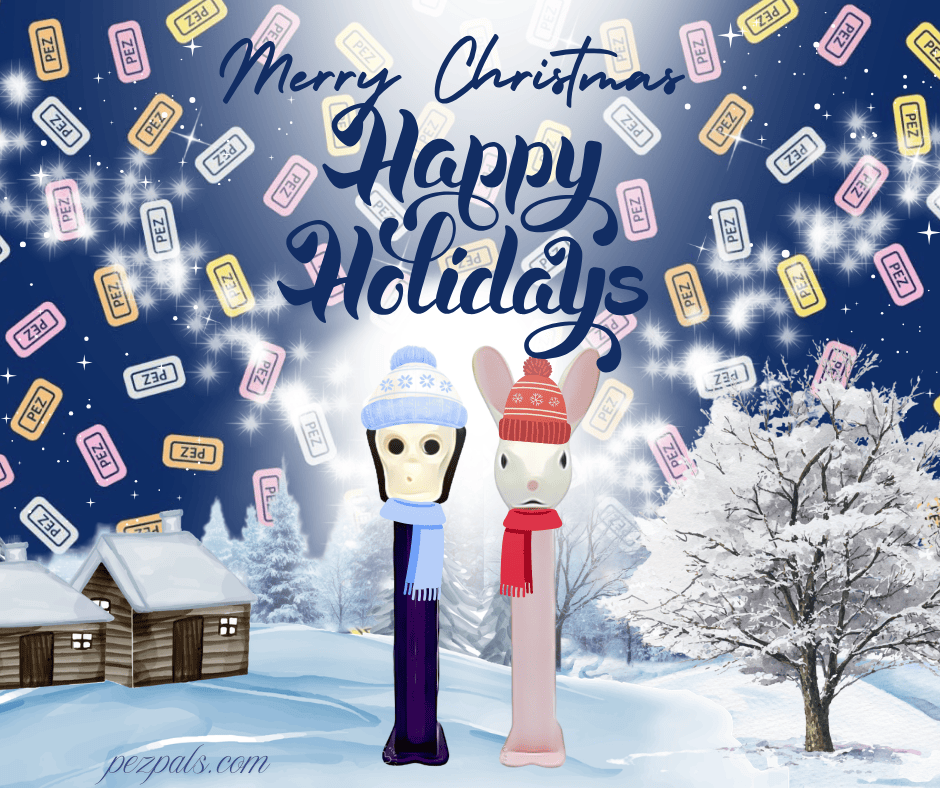 Merry Christmas and Happy Holidays from PEZ PALS! 🎅 happy holidays