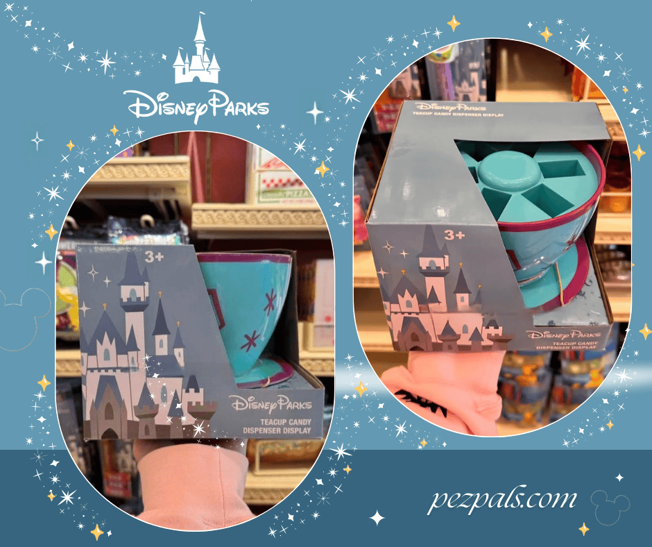 disney parks teacup pez holder