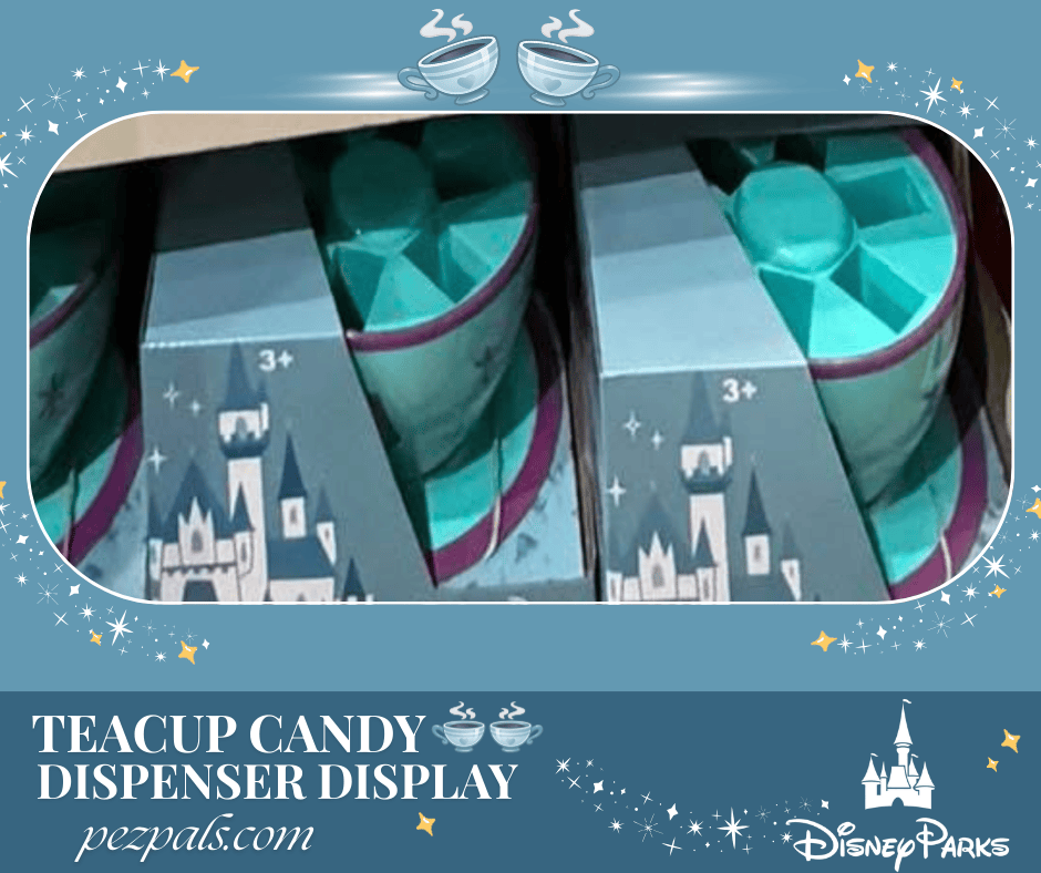 disney parks 2026 teacup pez holder