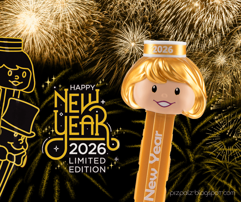 2026 Limited Edition Golden PEZ Presenter Girl newyear2026main