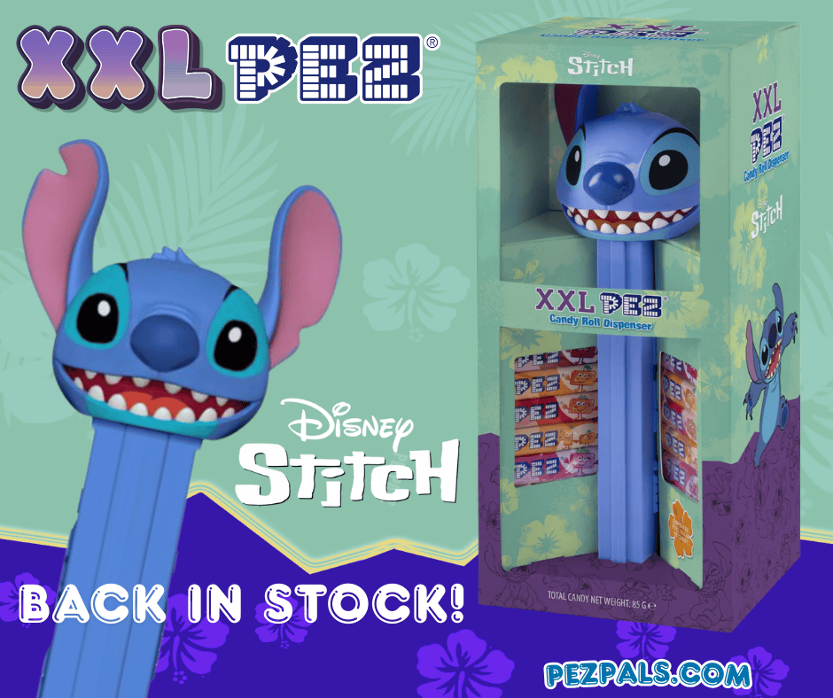 XXL Stitch PEZ: Back for European Collectors!