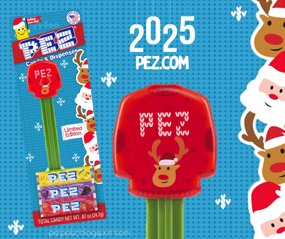 2025 online exclusive christmas ugly pez sweater