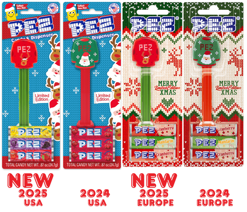 USA Release: The Christmas PEZ Sweater is Here! 2025 christmas ugly online exclusive pez