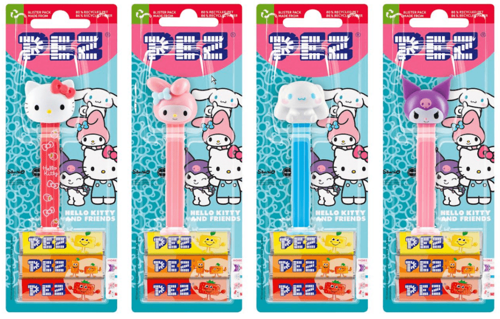 2026 hello kitty pez blister