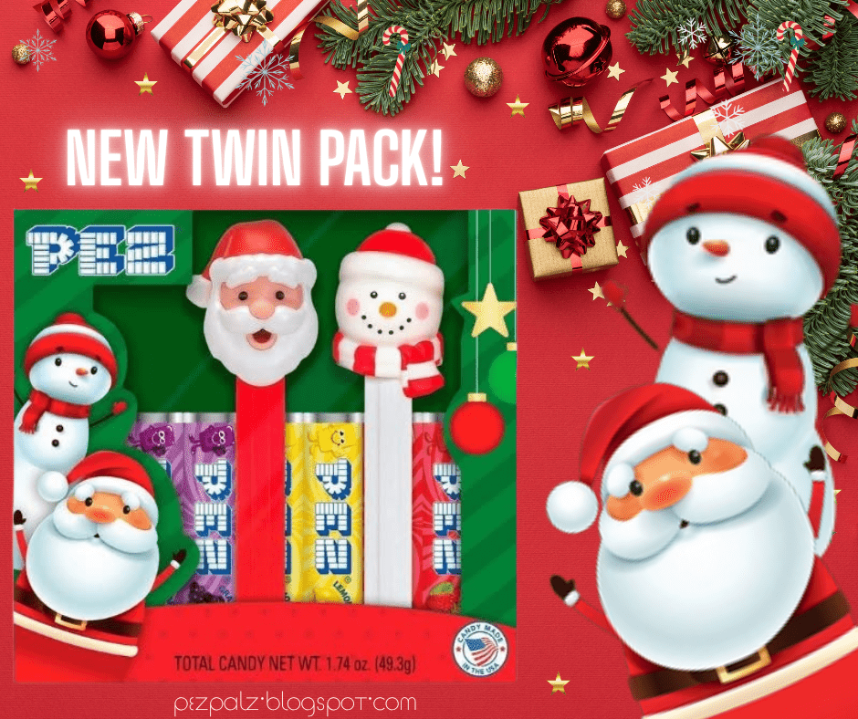 New Sam’s Club Holiday & SpongeBob PEZ Twin Packs 2025 Christmas twin pack