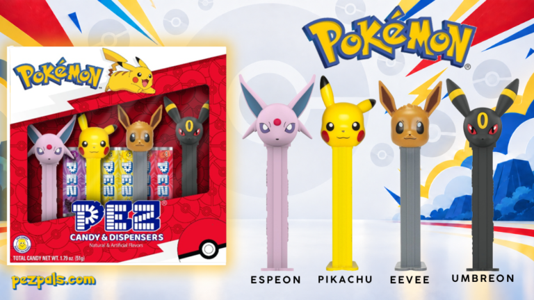 New Pokémon PEZ Gift Set Arrives in the USA!