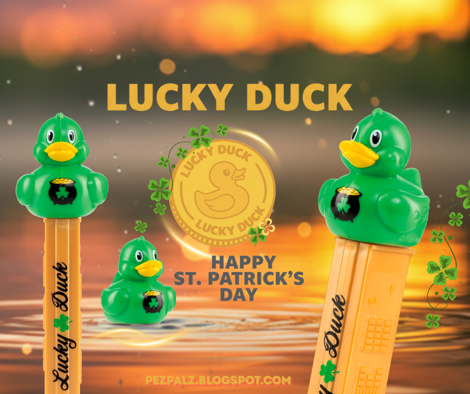 Lucky Duck Main Pic St Patricks Day PEZ
