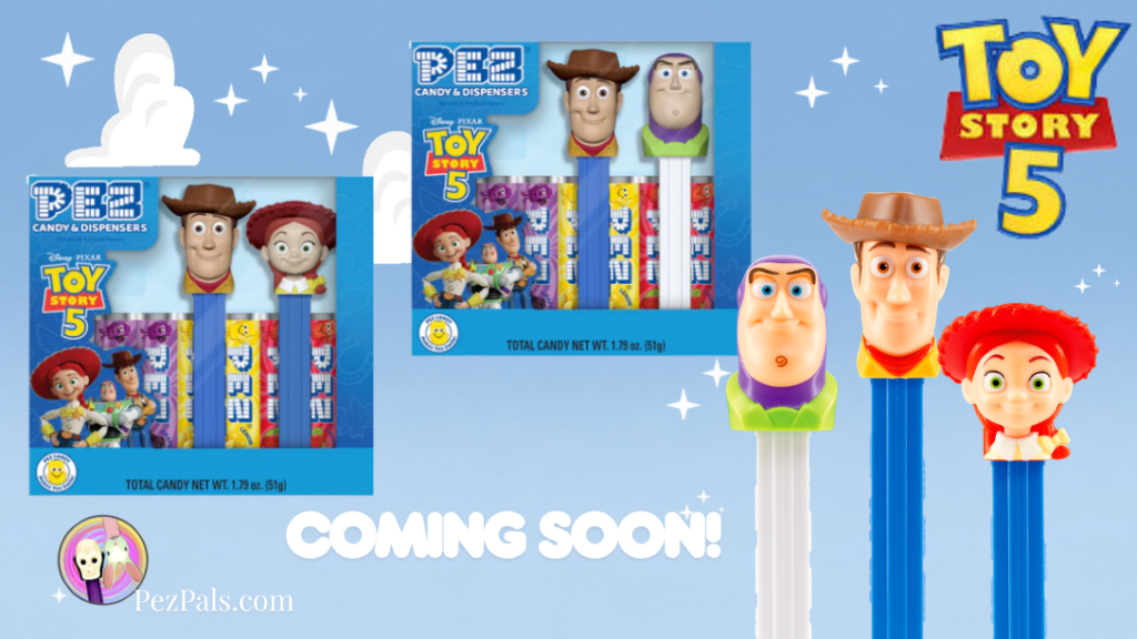 Toy Story Collectors Rejoice: Three New PEZ Dispensers Incoming 2026 toy story pez assortment (2)