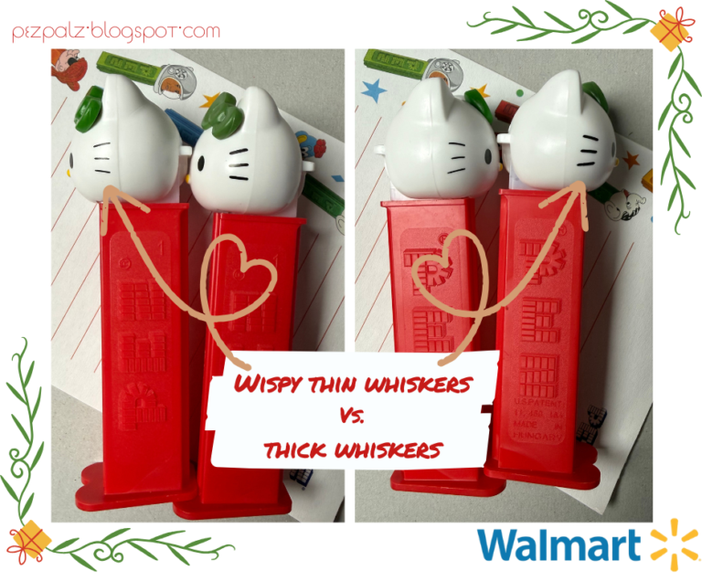 Walmart Hello Kitty PEZ: 2 New Holiday Variations
