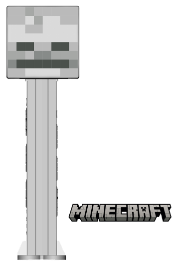 New Level Unlocked: PEZ Adds the Skeleton to Its Minecraft Collection 2026 minecraft skeleton dispenser