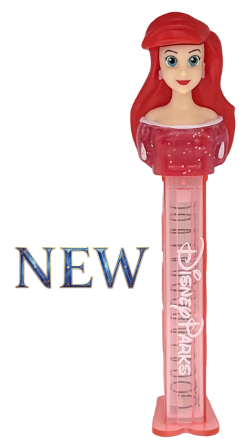 Disney Parks PEZ Magic Continues: Stitch and Crystal Ariel Join the Collection! 2026 disney parks ariel pez