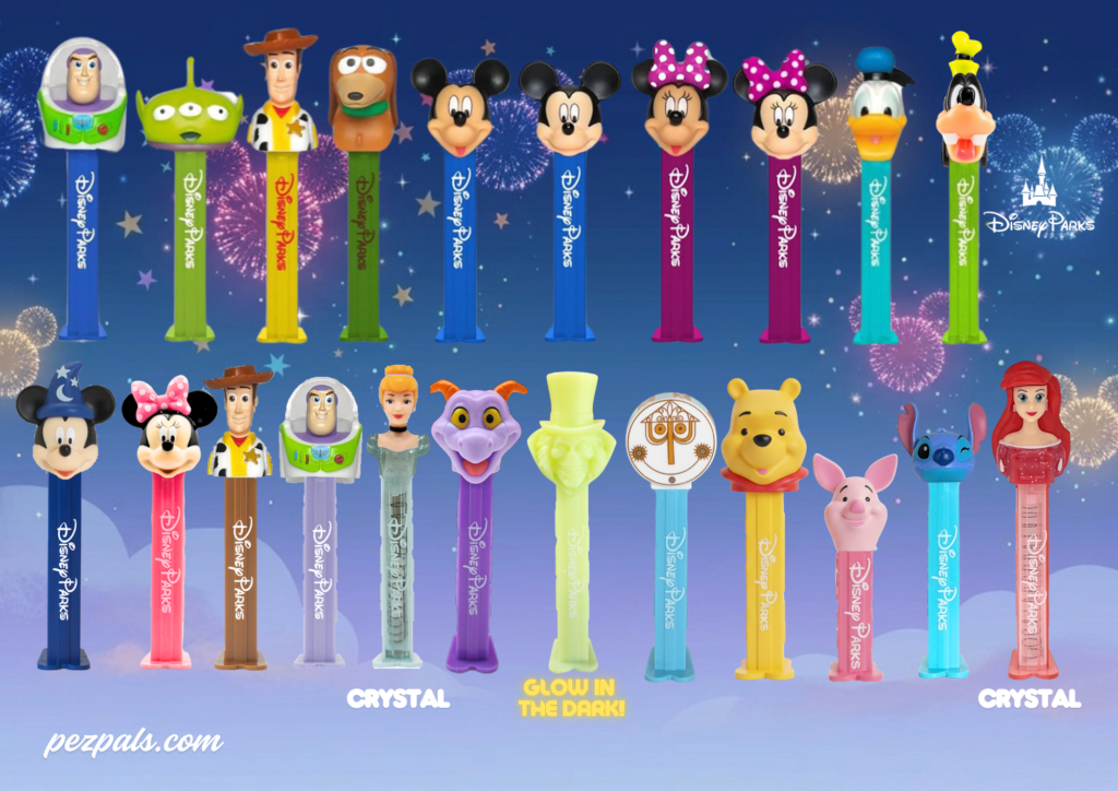 2026 disney parks pez pictorial