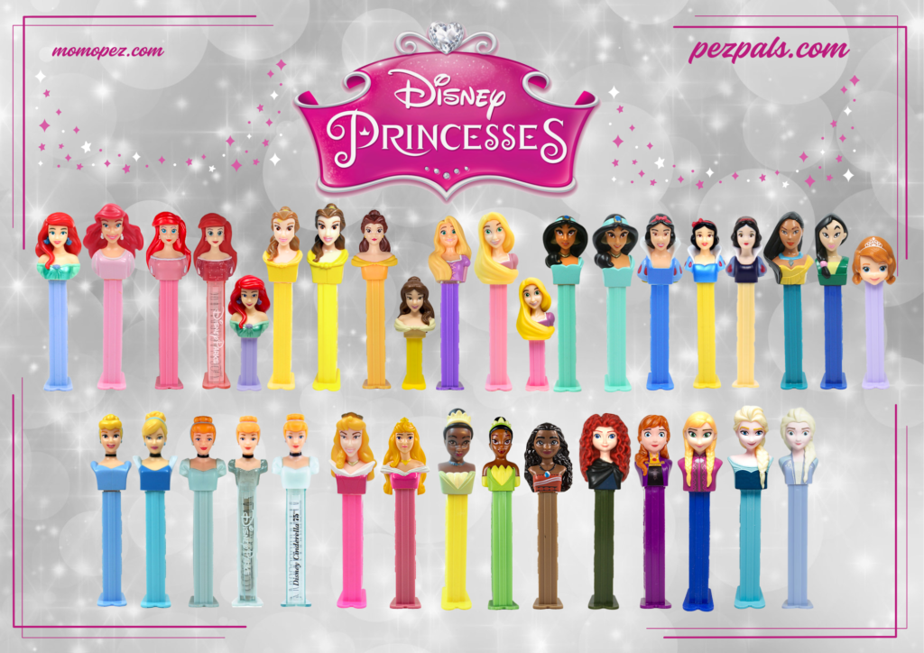 Cinderella PEZ Celebrates 75 Magical Years! disney princess pez pictorial