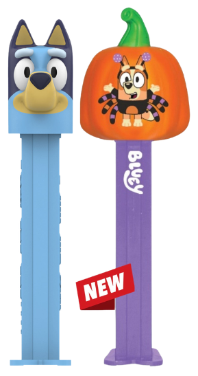 PEZ Candy USA Unveils Bluey Halloween Assortment. 2026 bluey halloween pez assortment