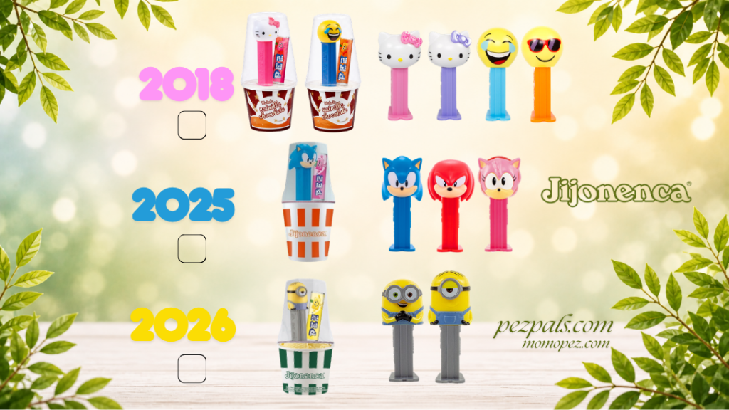 Jijonenca Welcomes Summer with Mini Minions PEZ Collectibles jijonenca pez pictorial