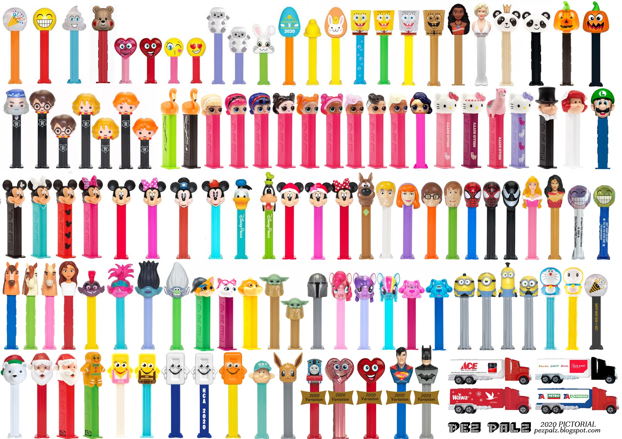 2020 pez releases