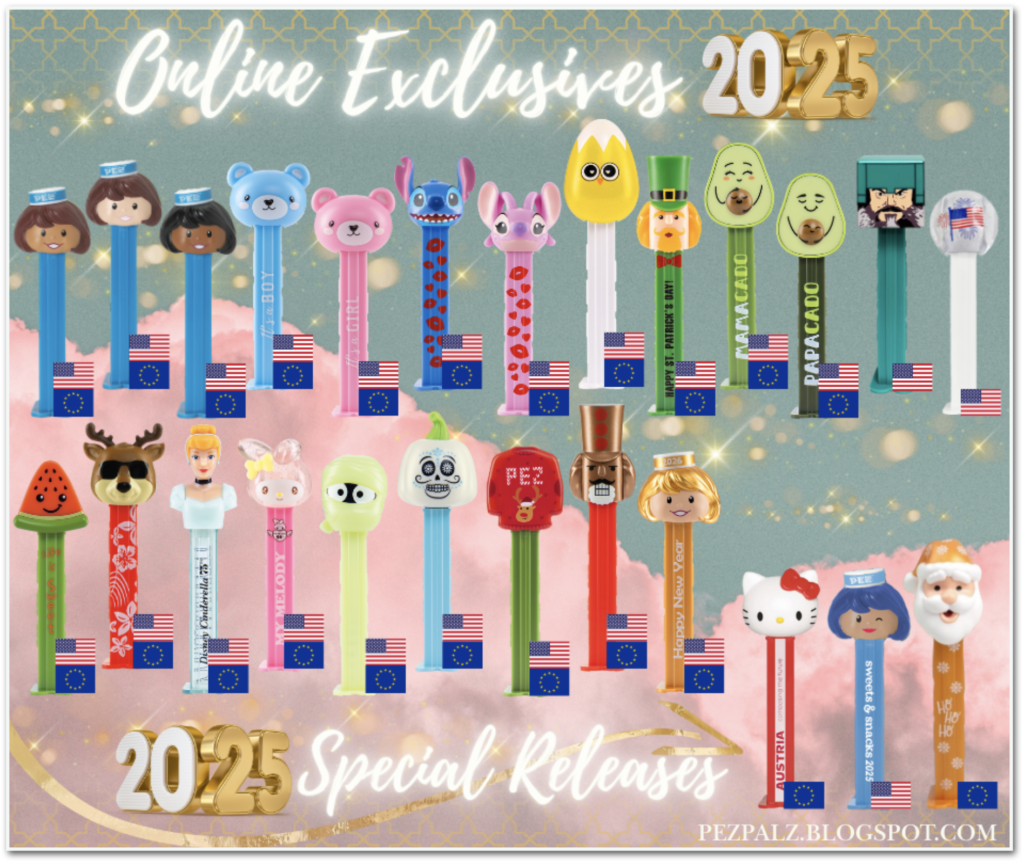 online exclusives 2025 pez