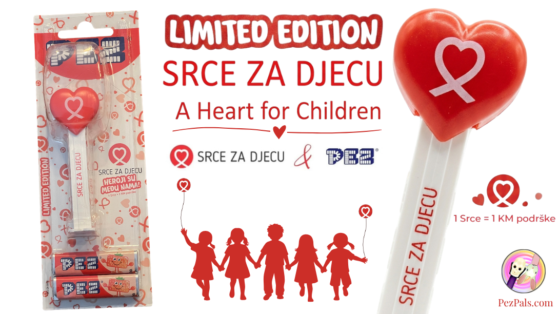 Home 2026 heart for children pez
