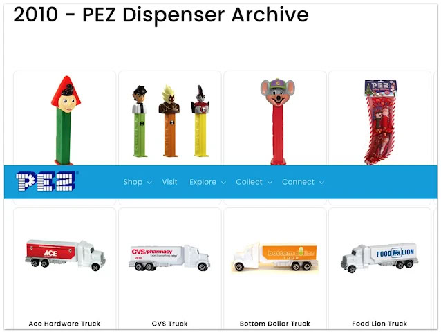 PEZ.com Relaunch | A Fresh New Look for 2025 newpez2 result