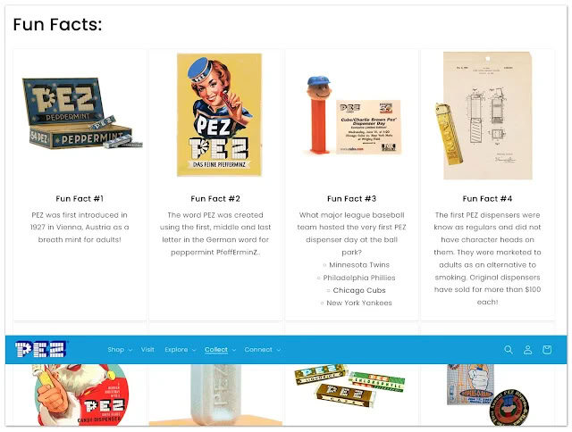 PEZ.com Relaunch | A Fresh New Look for 2025 newpez3 result