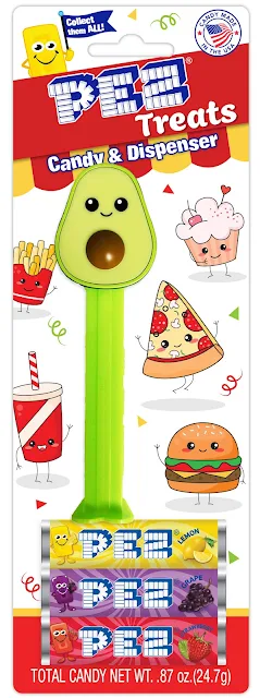 PEZ Treats Welcomes the New Avocado Dispenser 25treatskarte result