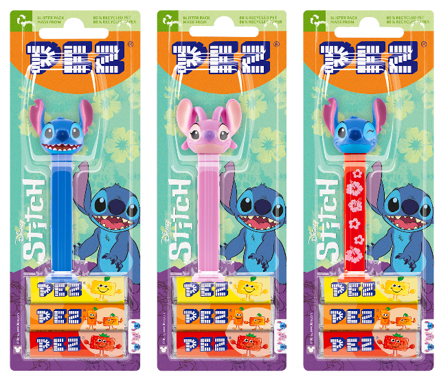 2025 STITCH PEZ Collection Brings Disney Magic pez stitch blister result