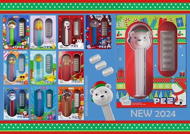 New Pamp Suisse PEZ Polar Bear Gift Set allsilver24 result