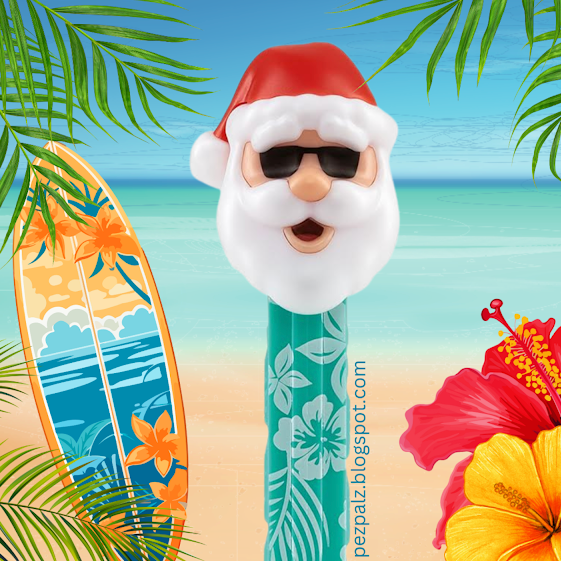 pez hawaiian santa
